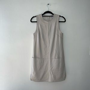 Elizabeth and James Leather Dress